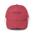 Fear God University Distressed Cap — Vintage Washed Baseball Hat